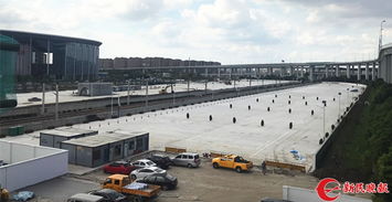緩解停車難，服務(wù)進(jìn)博會(huì) 國展中心周邊停車場新建改造全面加速